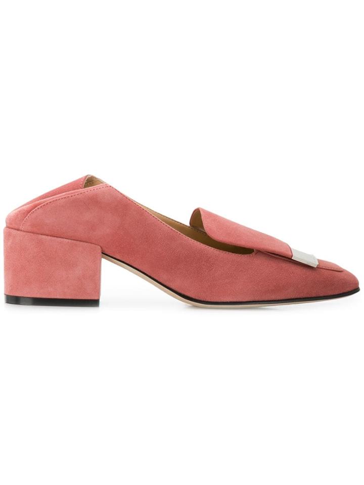 Sergio Rossi Sr1 Ballerina Loafers - Pink