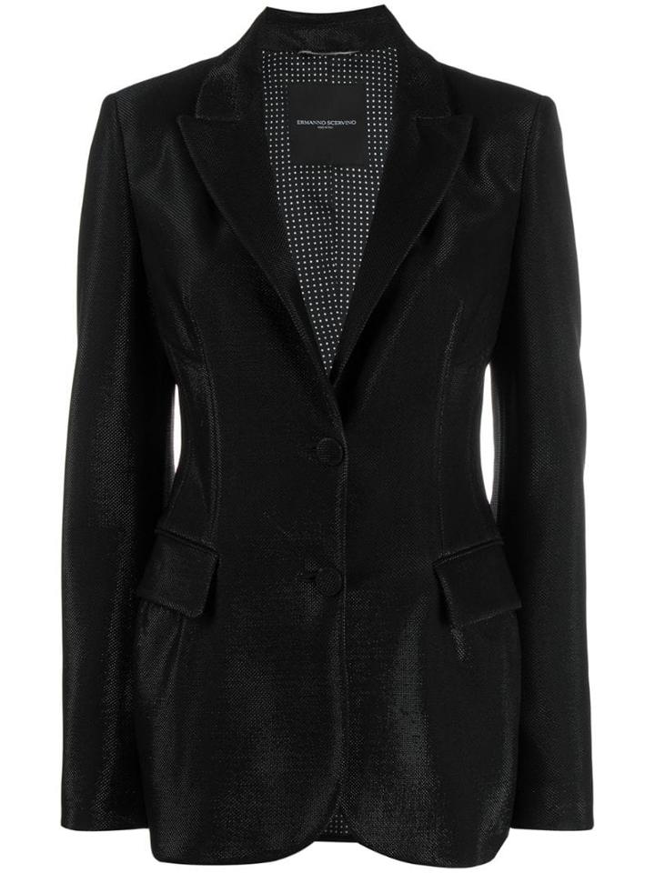 Ermanno Scervino Sheen Blazer - Black