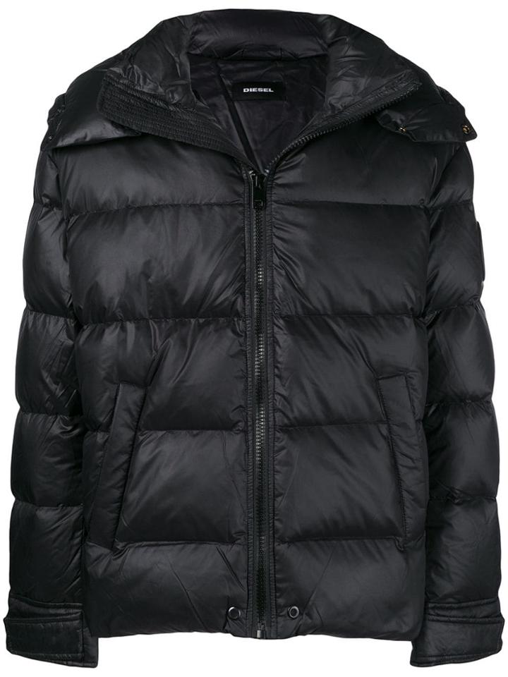 Diesel Puffer Jacket - Black