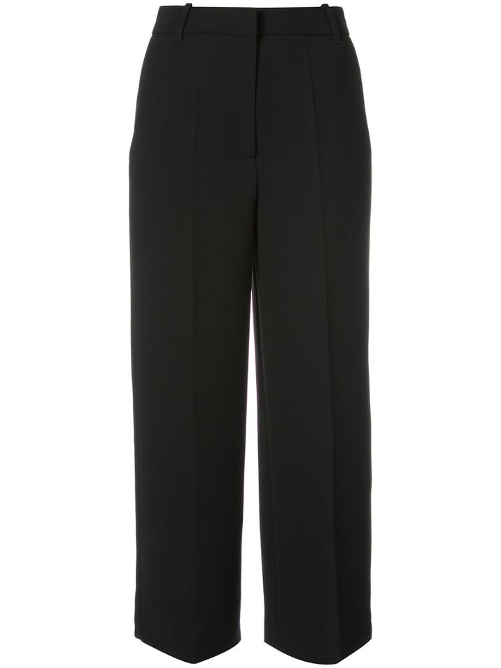 Barbara Bui - Cropped Culottes - Women - Polyester - 40, Blue, Polyester