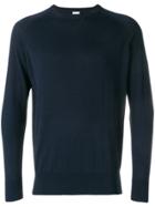 Aspesi Round Neck Slim Fit Sweatshirt - Blue
