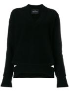 Designers Remix Bailee V-neck Sweater - Black