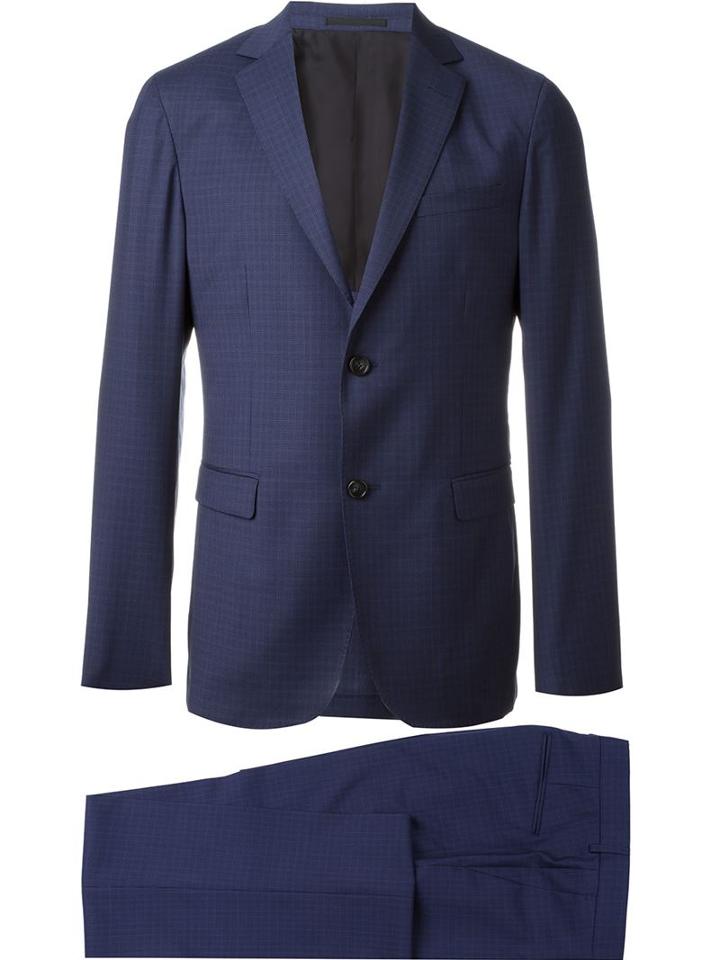 Z Zegna - Two Piece Suit - Men - Cupro/wool - 54, Blue, Cupro/wool