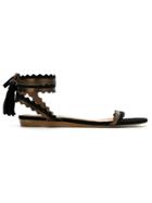 Nk Flat Sandals - Black