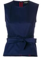 Dsquared2 Self-tie Blouse - Blue