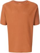 Lemaire Classic Pique T-shirt - Brown