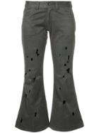 Junya Watanabe Comme Des Garçons Vintage Distressed Jeans - Grey
