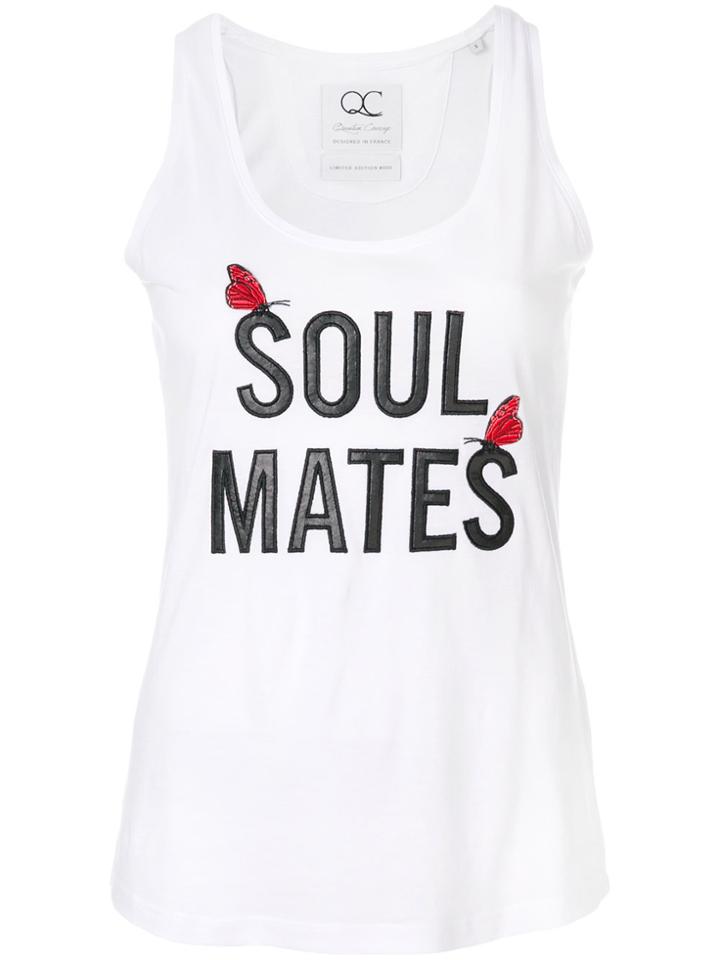 Quantum Courage Soul Mates Tank Top - White