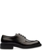 Prada Rubber Sole Derby Shoes - Black