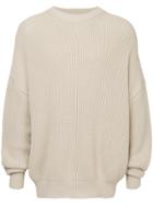 Unused Dropped Shoulders Knit Jumper - Nude & Neutrals