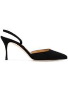 Sergio Rossi Godiva Slingbacks - Black