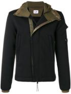 Cp Company Hooded Zipped Jacket - Black