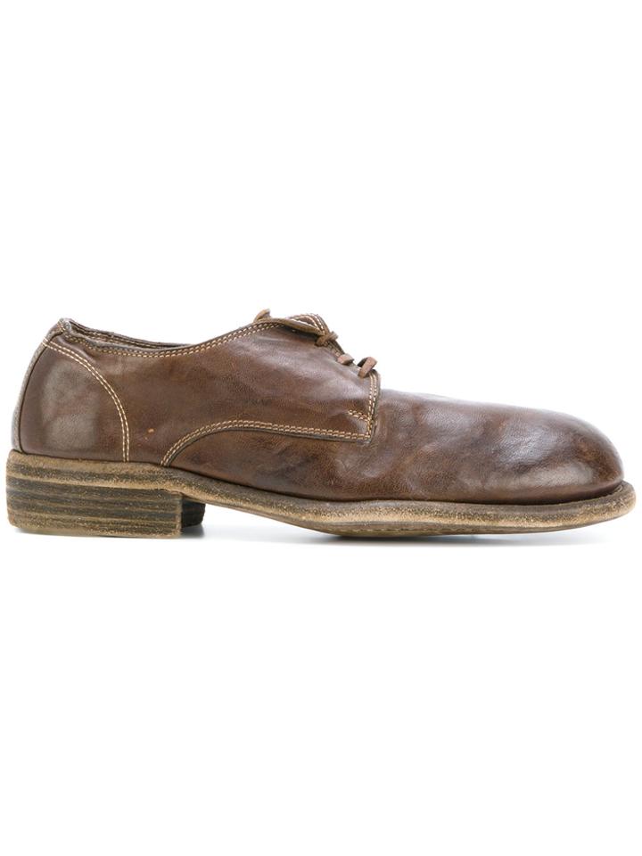 Guidi Lace-up Shoes - Brown