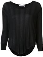 Rag & Bone /jean '90s' Long Sleeve T-shirt, Women's, Size: Small, Black, Micromodal