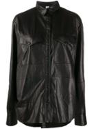 Toteme Novella Boxy-fit Shirt - Black