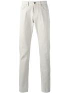 Eleventy Classic Straight Trousers - Nude & Neutrals