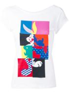 Iceberg - Bugs Bunny T-shirt - Women - Cotton/spandex/elastane - 44, White, Cotton/spandex/elastane
