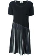 Cotélac Pleated T-shirt Dress