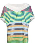 Tsumori Chisato Striped T-shirt - Green