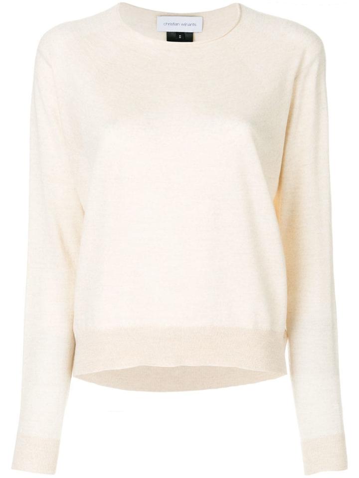 Christian Wijnants Fine Knit Sweater - Neutrals