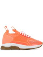Versace Cross Chainer Sneakers - Orange