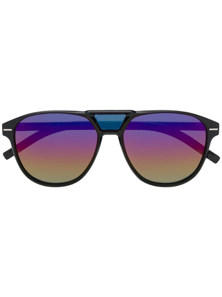 Dior Eyewear Oversized Sunglasses - Black