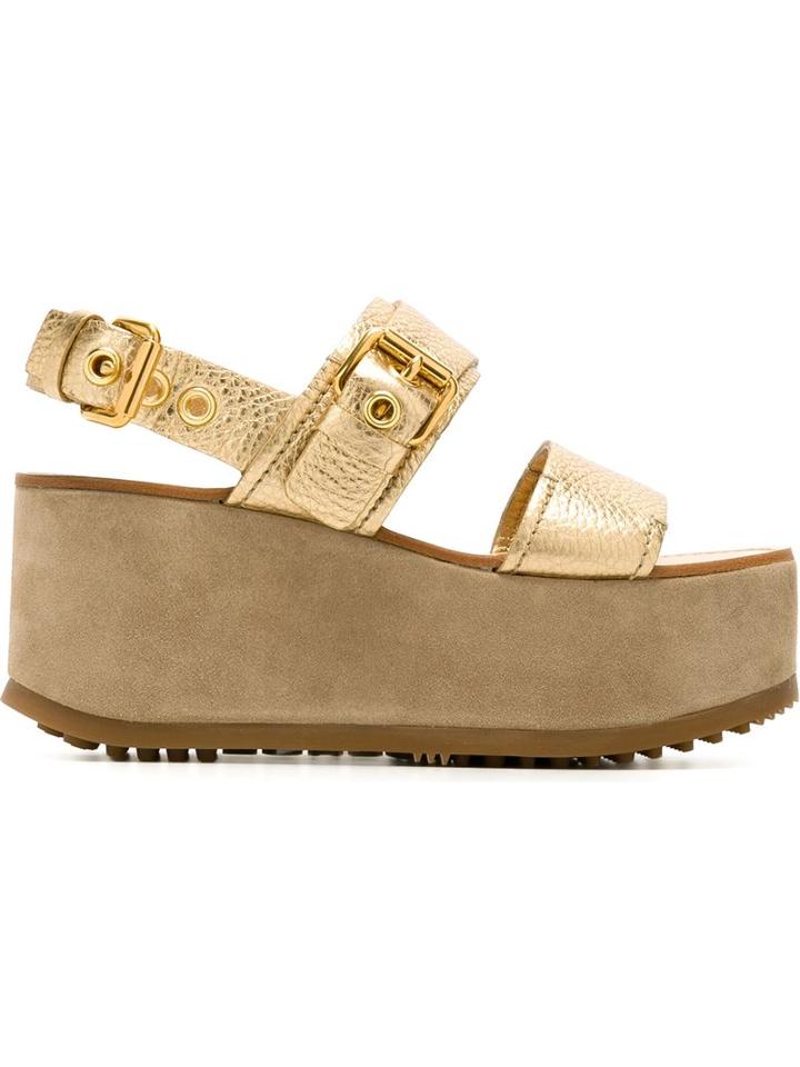 Car Shoe Platform Sandals
