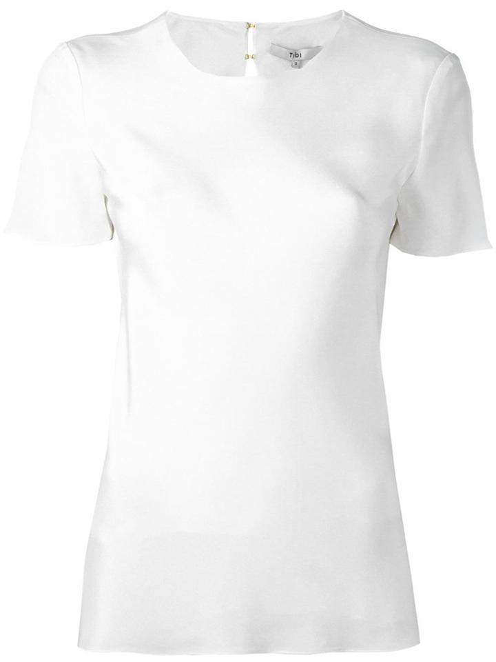Tibi Shortsleeved Blouse - White
