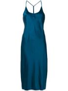 T By Alexander Wang Slip Dress - Blue