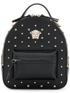 Versace Studded Medusa Backpack - Black