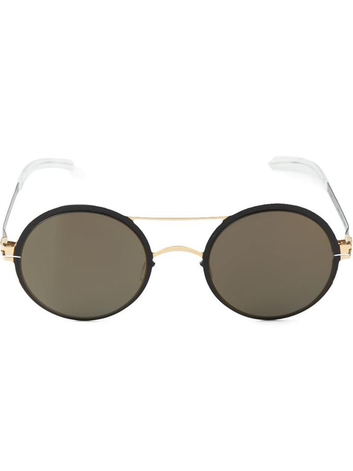 Mykita - 'kelly' Sunglasses - Unisex - Acetate/glass Fiber/metal (other) - One Size, Black, Acetate/glass Fiber/metal (other)