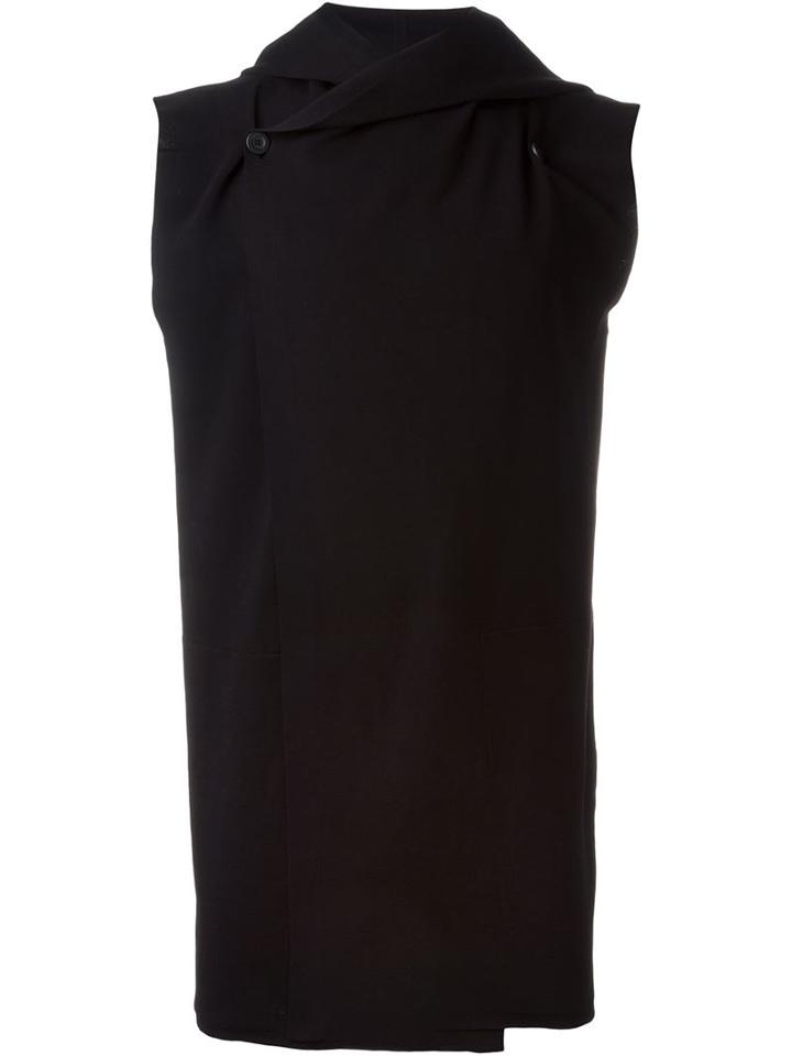 Rick Owens Sleeveless Hood Jumper