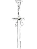 Ann Demeulemeester Barbed Wire Effect Harness - Black