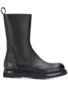 Rick Owens Ankle Zipped Boots - Black