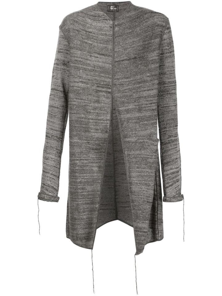 Lost & Found Ria Dunn Raw Edge Coat - Grey