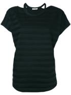 Rag & Bone /jean Striped T-shirt - Black