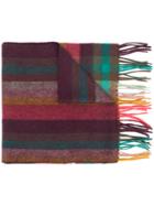 Paul Smith Check Scarf - Multicolour