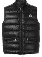 Moncler Classic Padded Gilet, Men's, Size: 3, Black, Polyamide/feather Down/nylon