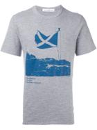 Golden Goose Deluxe Brand Scottish Flag Print T-shirt - Grey