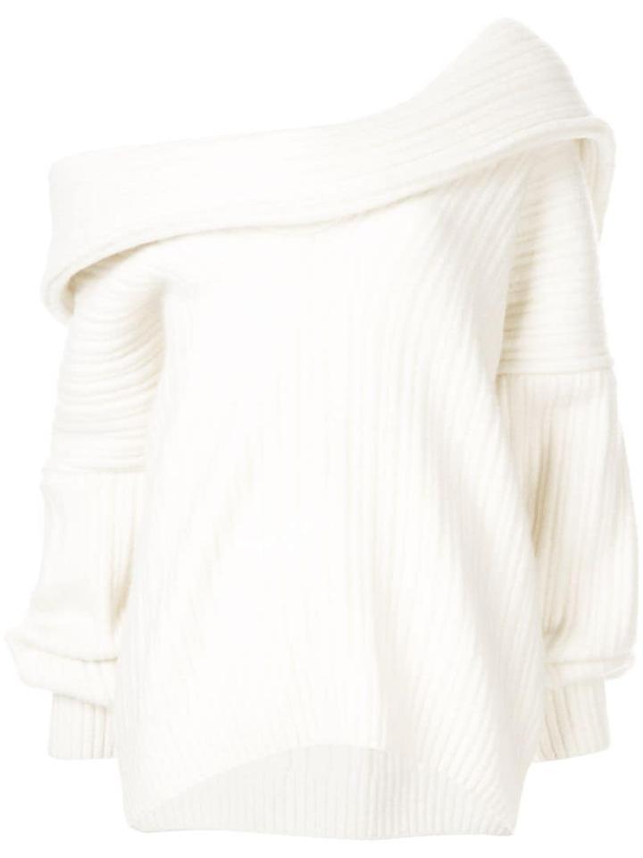 Jacquemus Oversized Ahwa Jumper - White