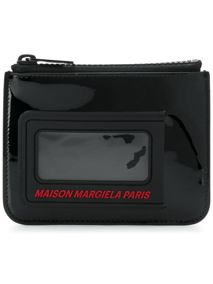 Maison Margiela Id Window Coin Pouch - Black