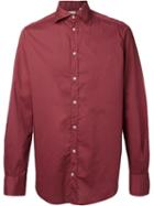 Massimo Alba Genova Shirt, Men's, Size: S, Red, Cotton