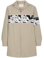 Prada Comic Band Mac Jacket - Nude & Neutrals