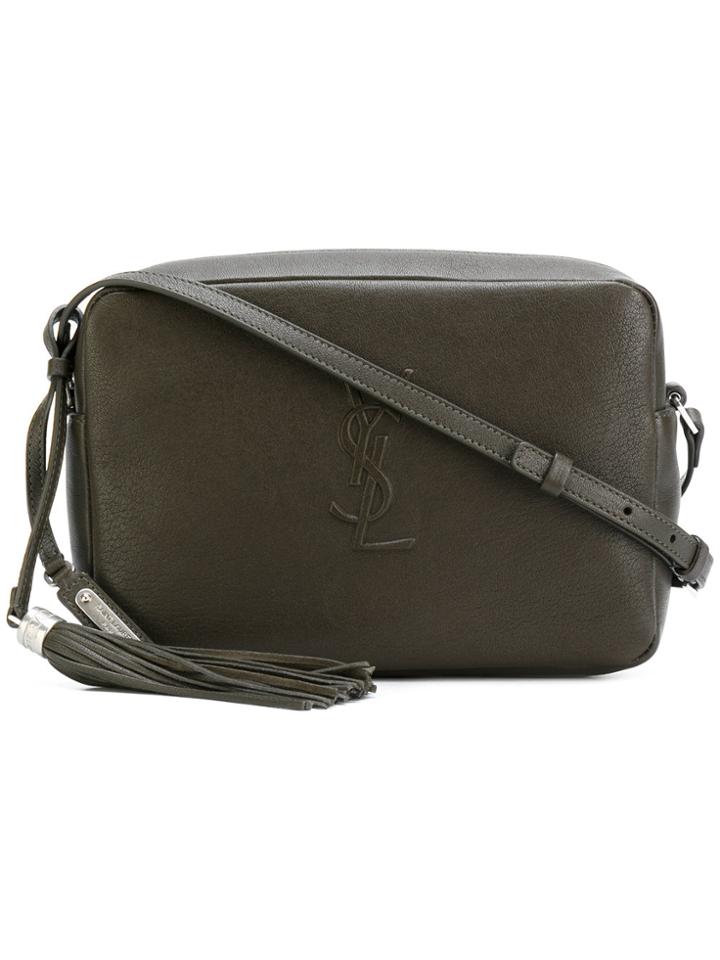 Saint Laurent Small Monogram Lou Camera Bag - Green