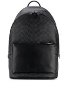 Coach Monogrammed Backpack - Black