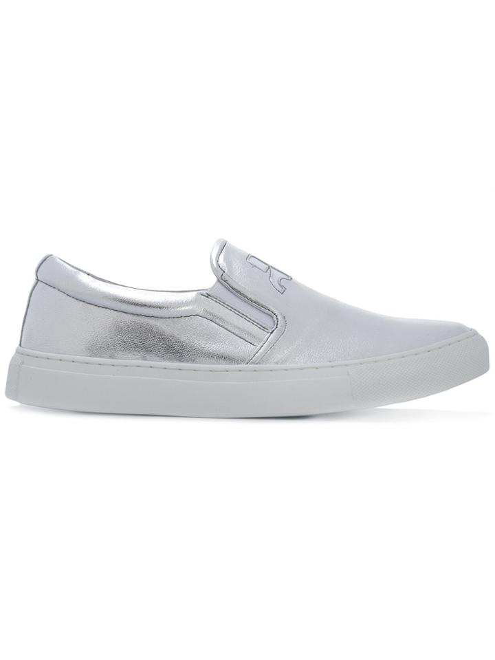 Courrèges Slip-on Trainers - Metallic
