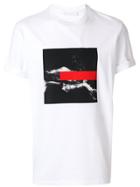Neil Barrett Tape Abstract Print T-shirt - White
