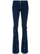 Andrea Bogosian Buttoned Trousers - Blue
