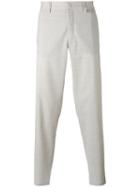 Maison Flaneur - 'pantalone' Pants - Men - Elastodiene/virgin Wool - 50, Grey, Elastodiene/virgin Wool
