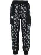 Ktz Logo Embroidered Trousers - Black